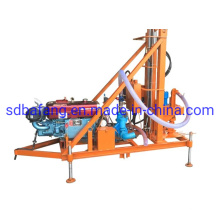 100m Portable Diesel Hydraulic Water Well Rotary Drilling Rig Instead of Xy-1 for Rock